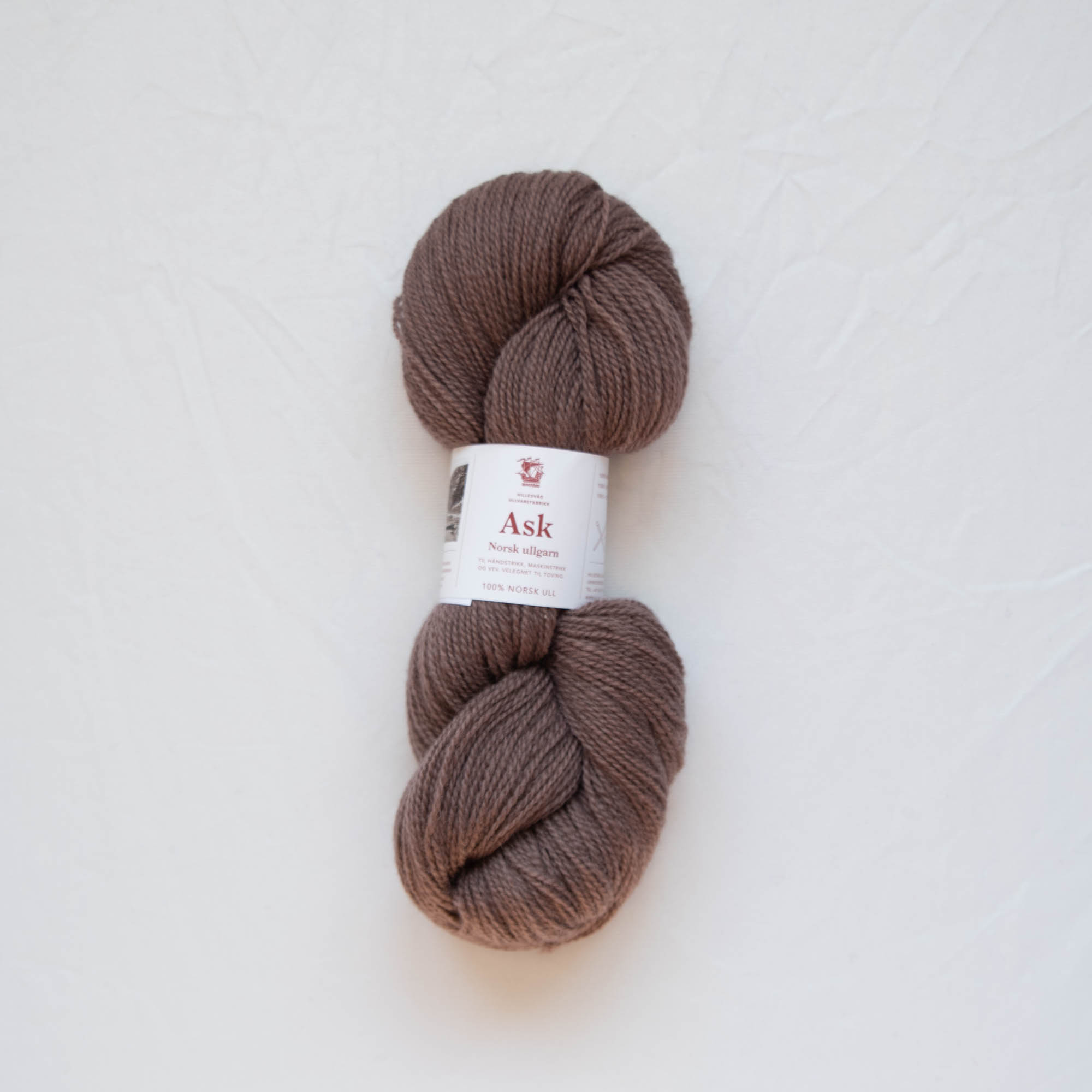Ask ullgarn, lillabeige - Bilde 2