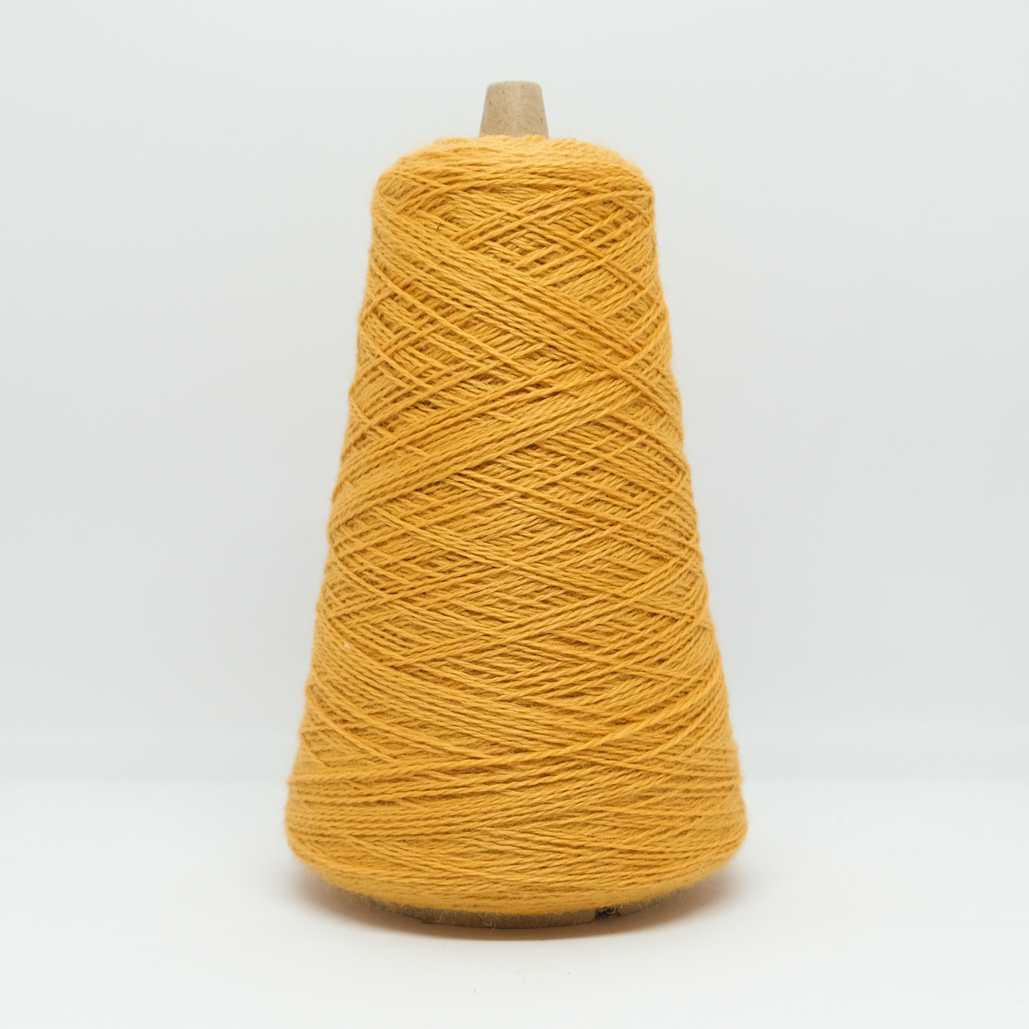 Alv kamgarn 14/2, okergul