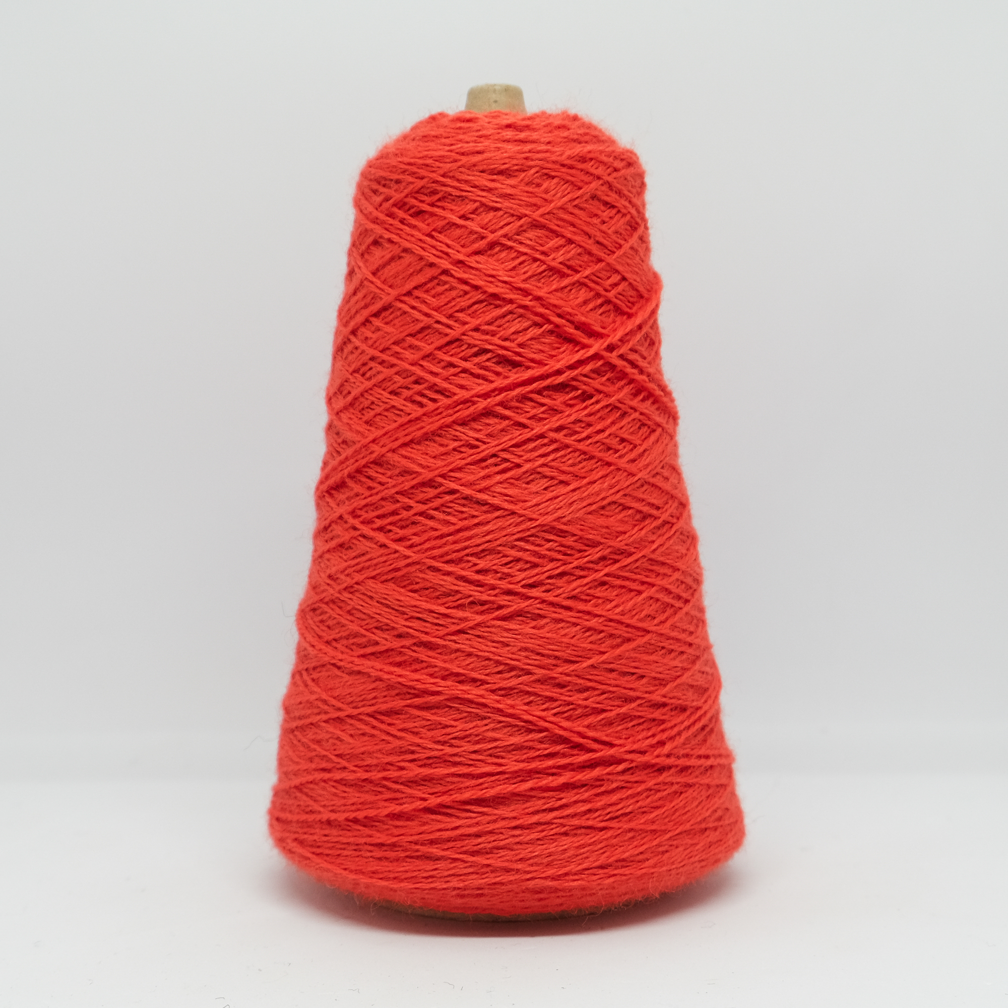 Huldra kamgarn 8,5/2, oransjerød