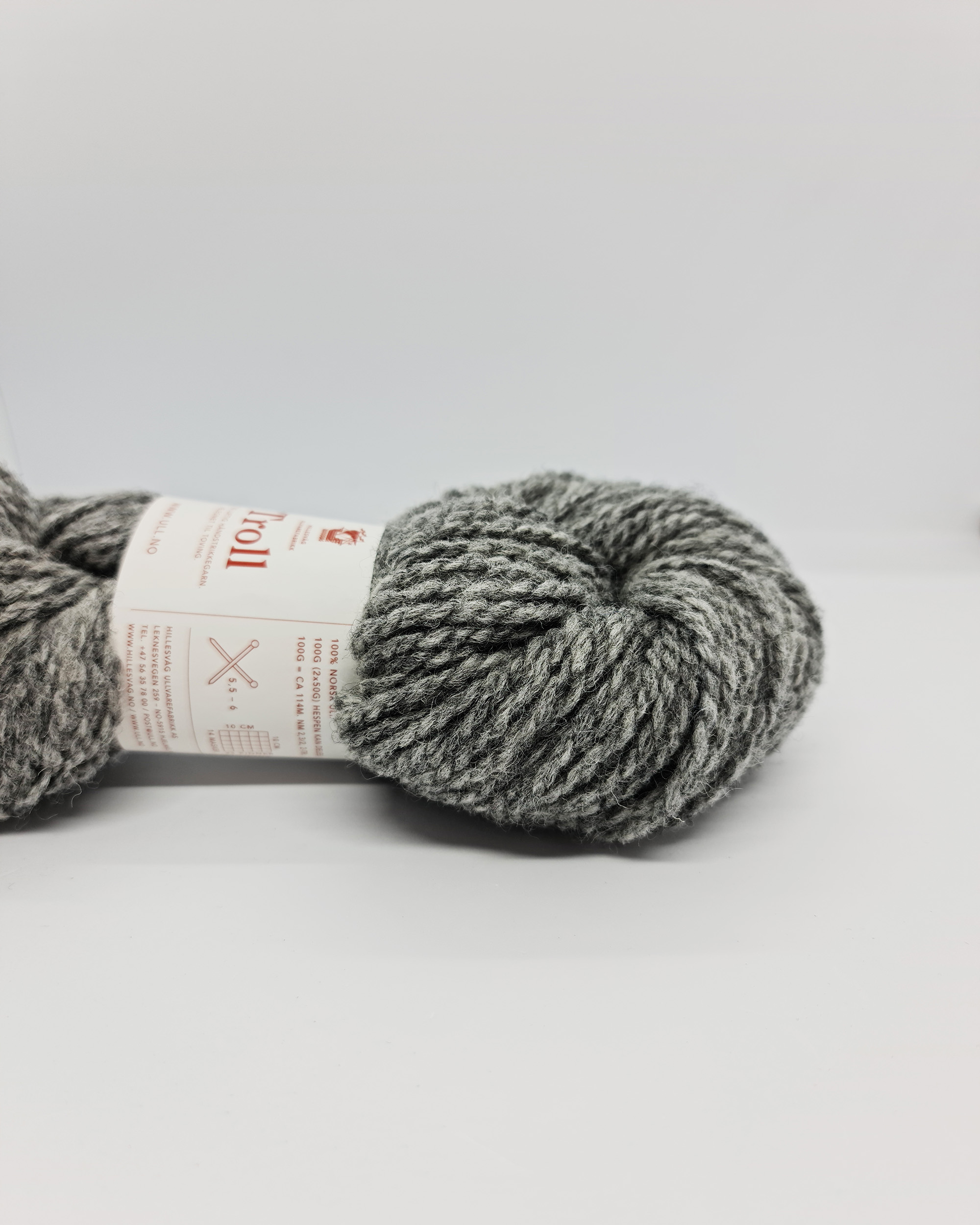 Troll melert, mørk grå - Bilde 2