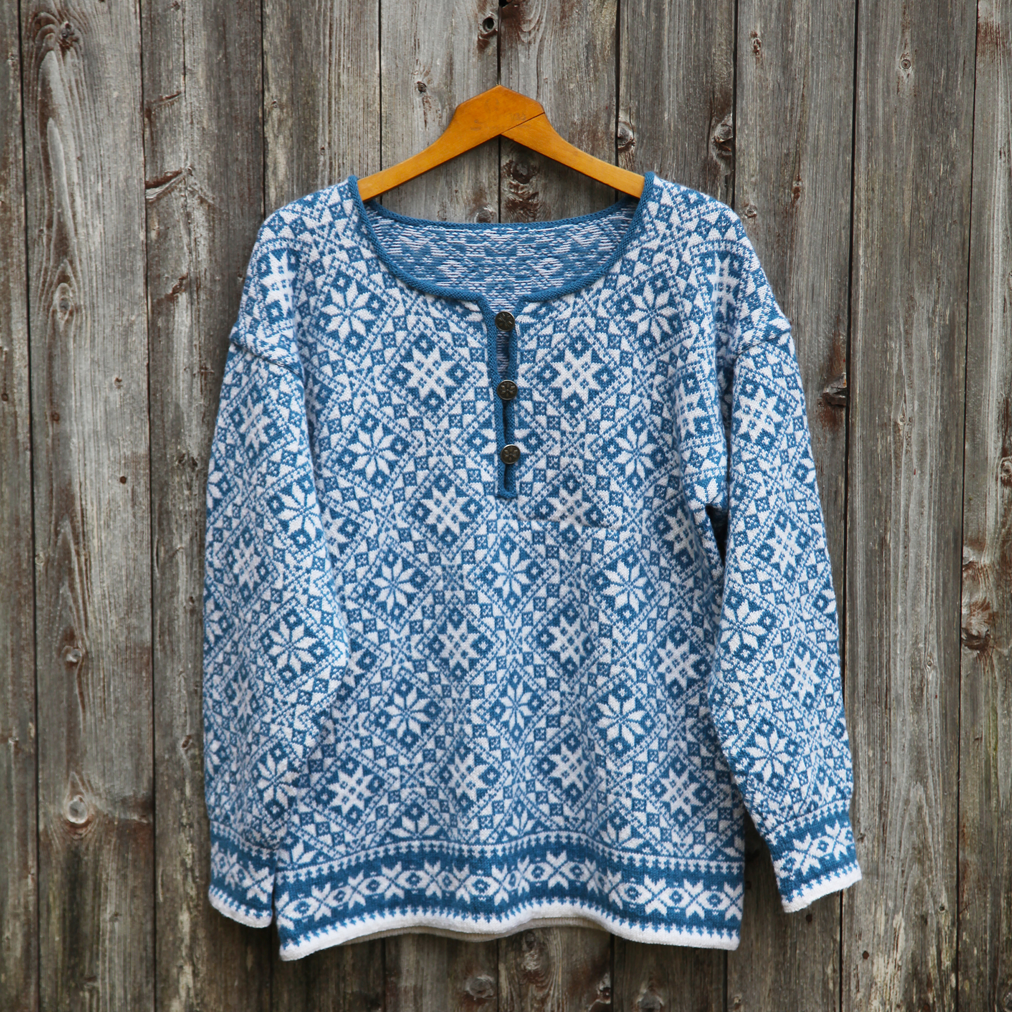 Stjernetrøye fra Sotra (Huldra) - oppskrift