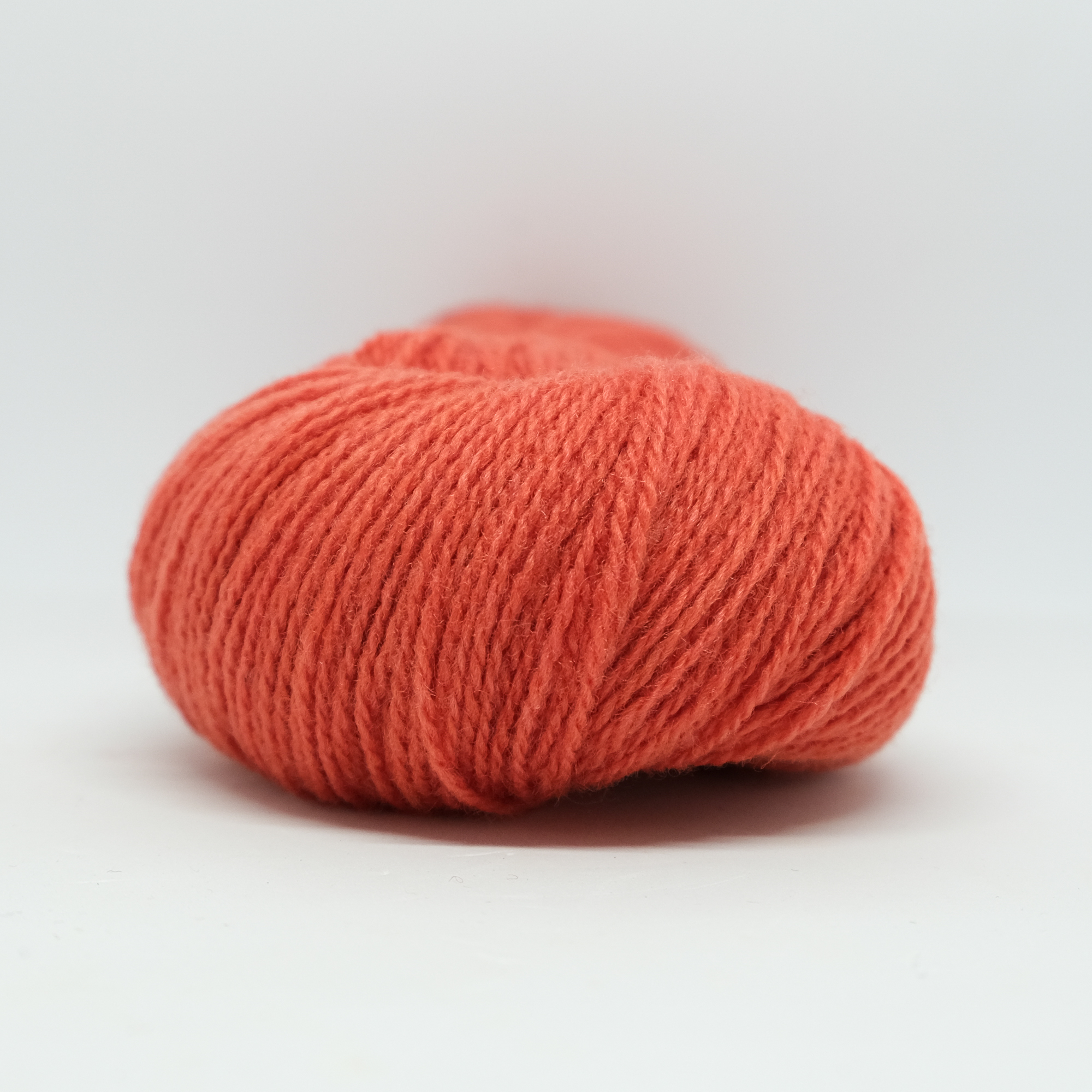 Vilje lamullgarn, rødlig oransje - Bilde 2