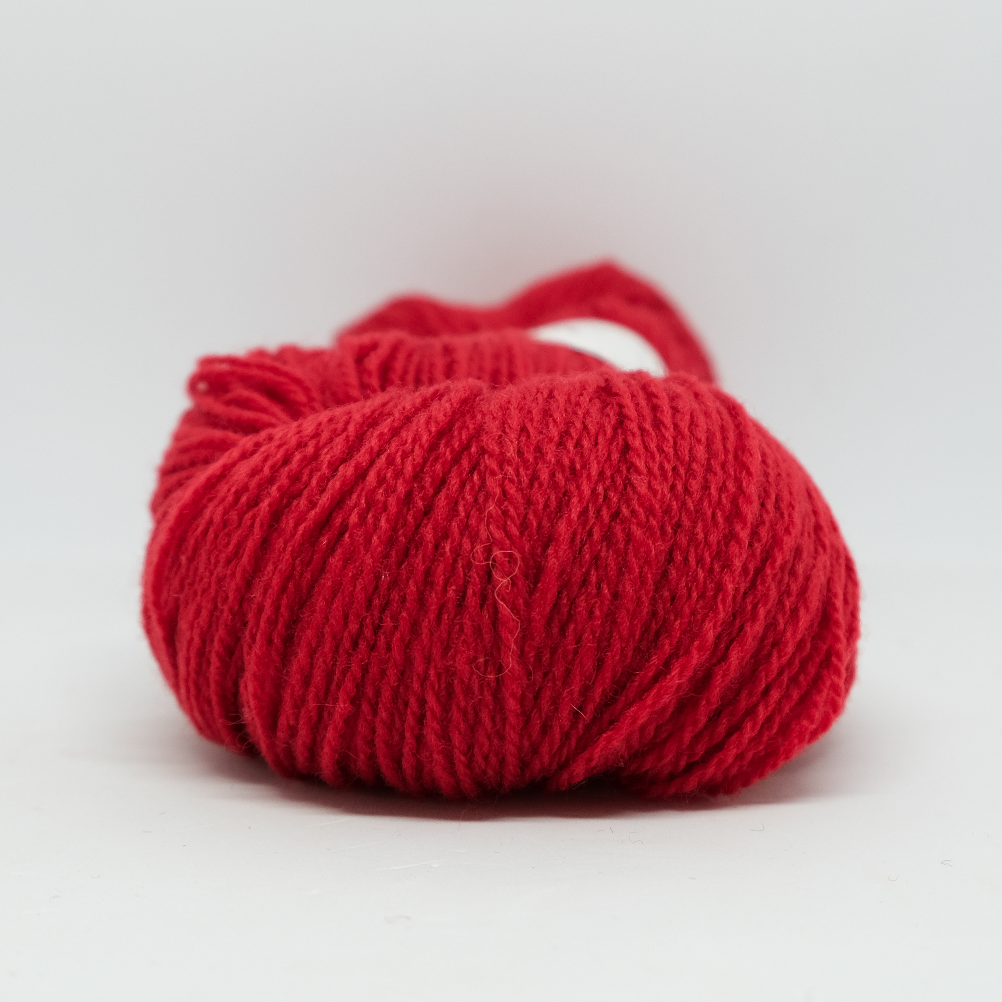 Vilje lamullgarn, rød - Bilde 2