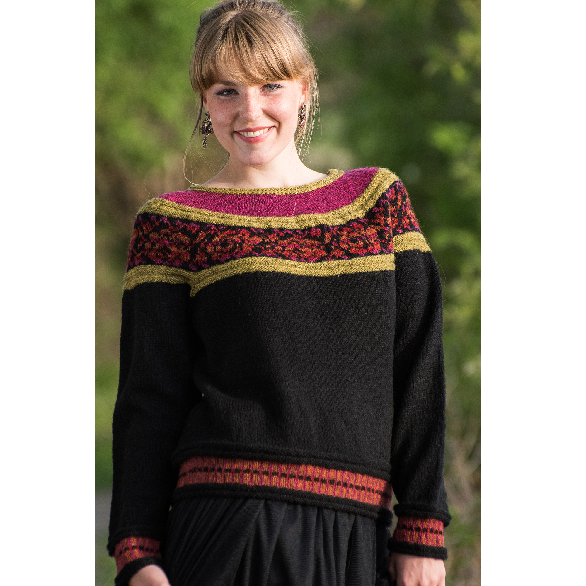 Fridas rundfelte rosegenser - Bilde 4