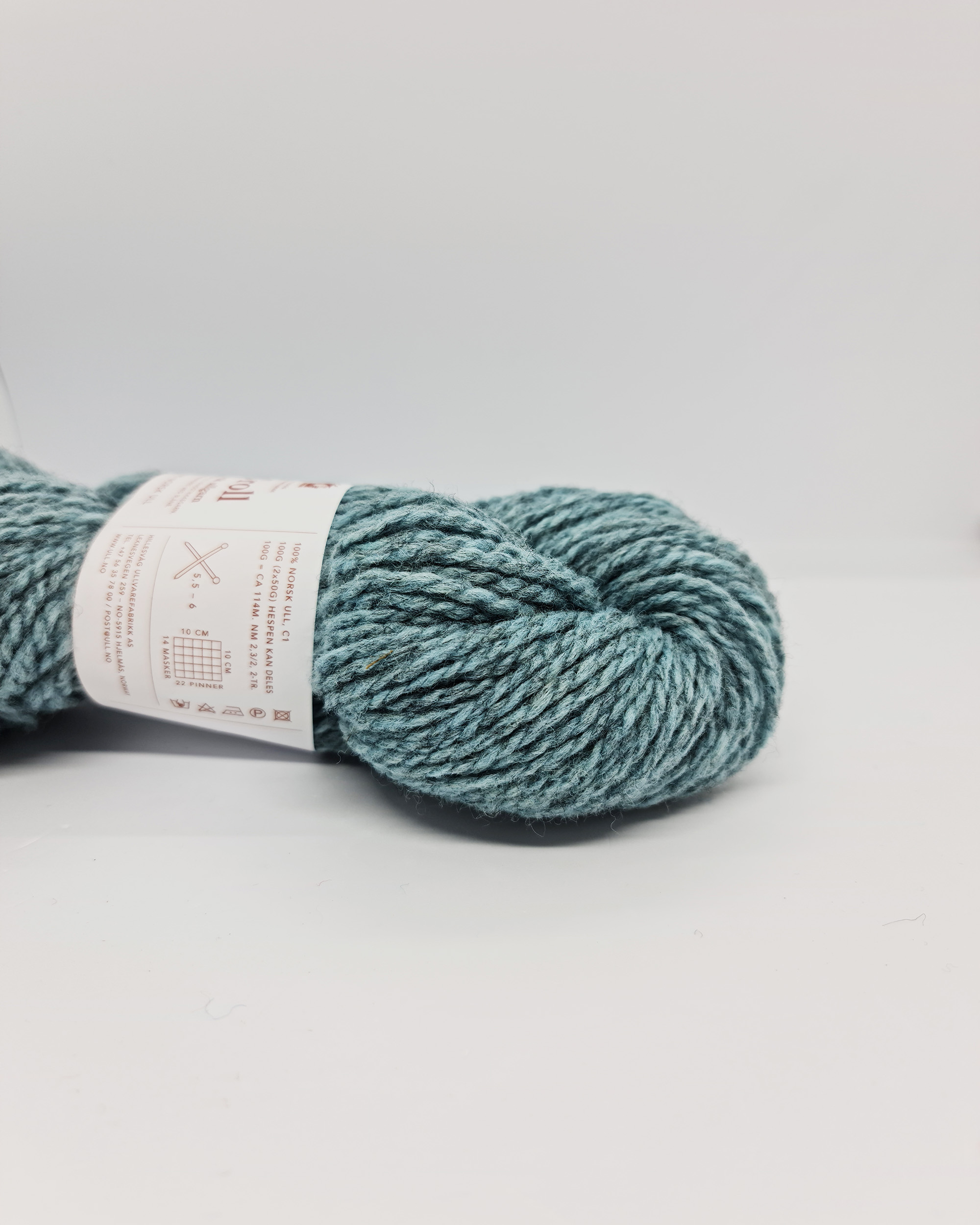 Troll melert, lys blåturkis - Bilde 2