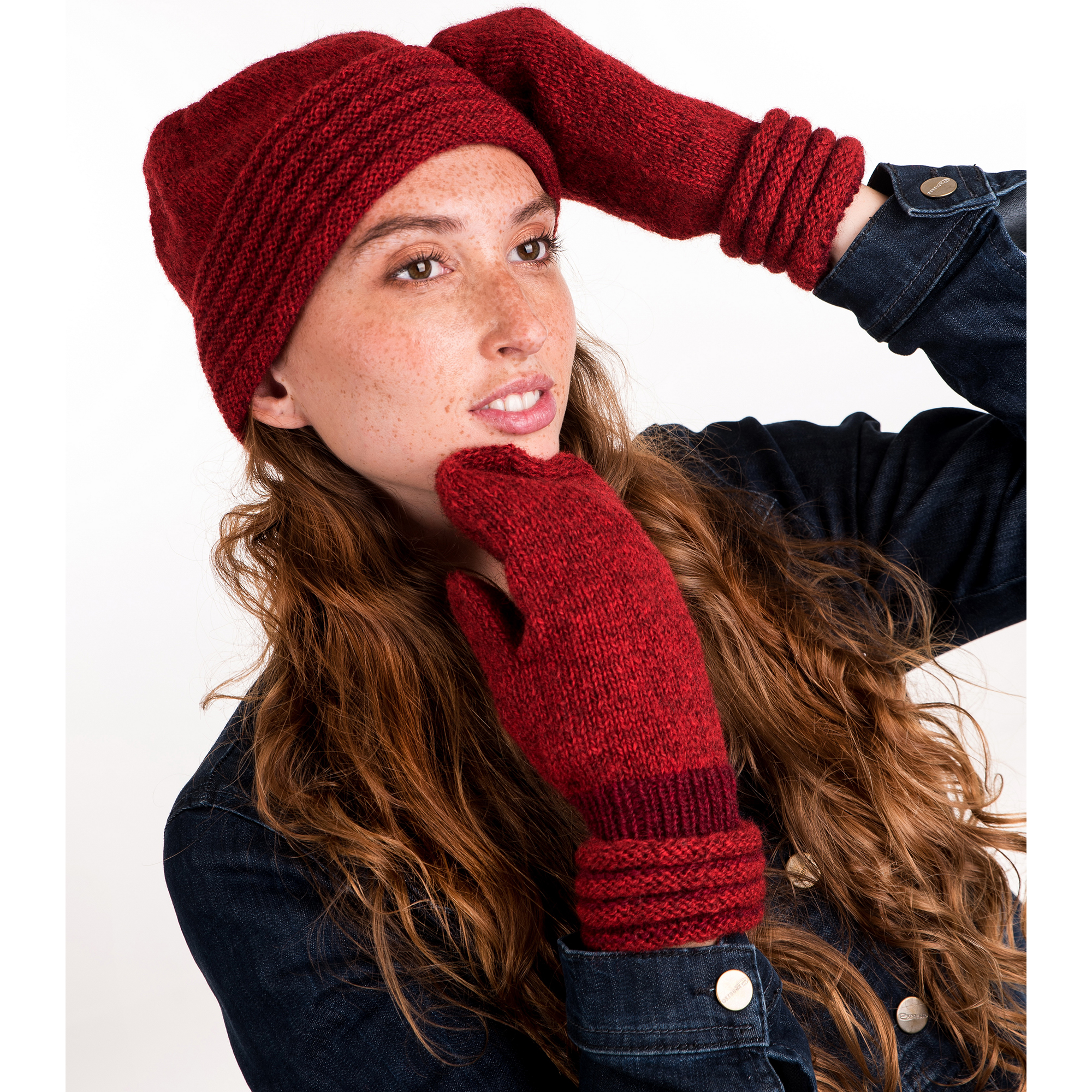 Wilma Lind lue og votter (Tinde) - oppskrift - Bilde 3