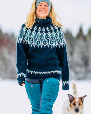 Tusseladd Polar, marineblå