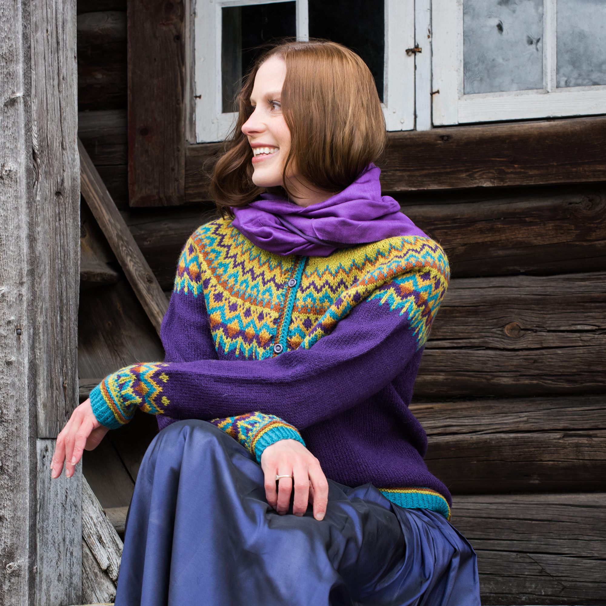 Fridas høstkofte - Kari Hestnes - Bilde 4