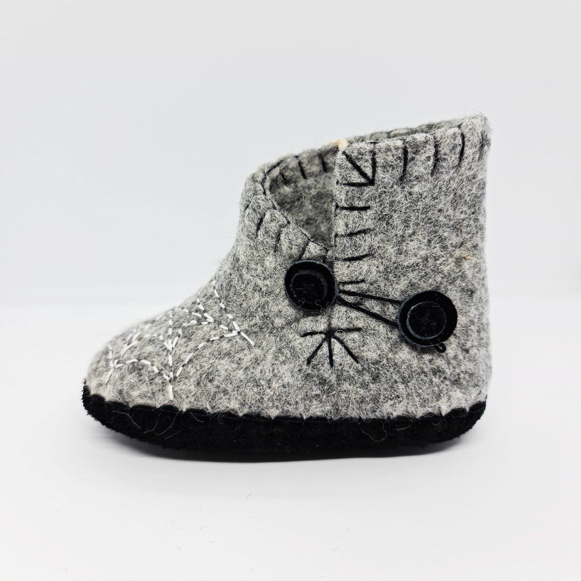Clemente Filttøfler Grå m/edderkopp - str 21 - Bilde 3