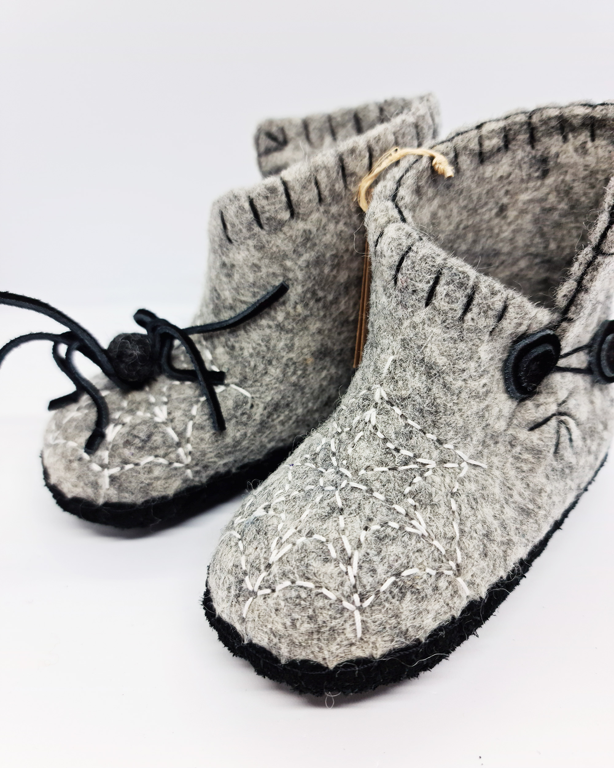 Clemente Filttøfler Grå m/edderkopp - str 21 - Bilde 4