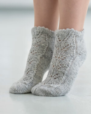 Hveteaks ankelsokker