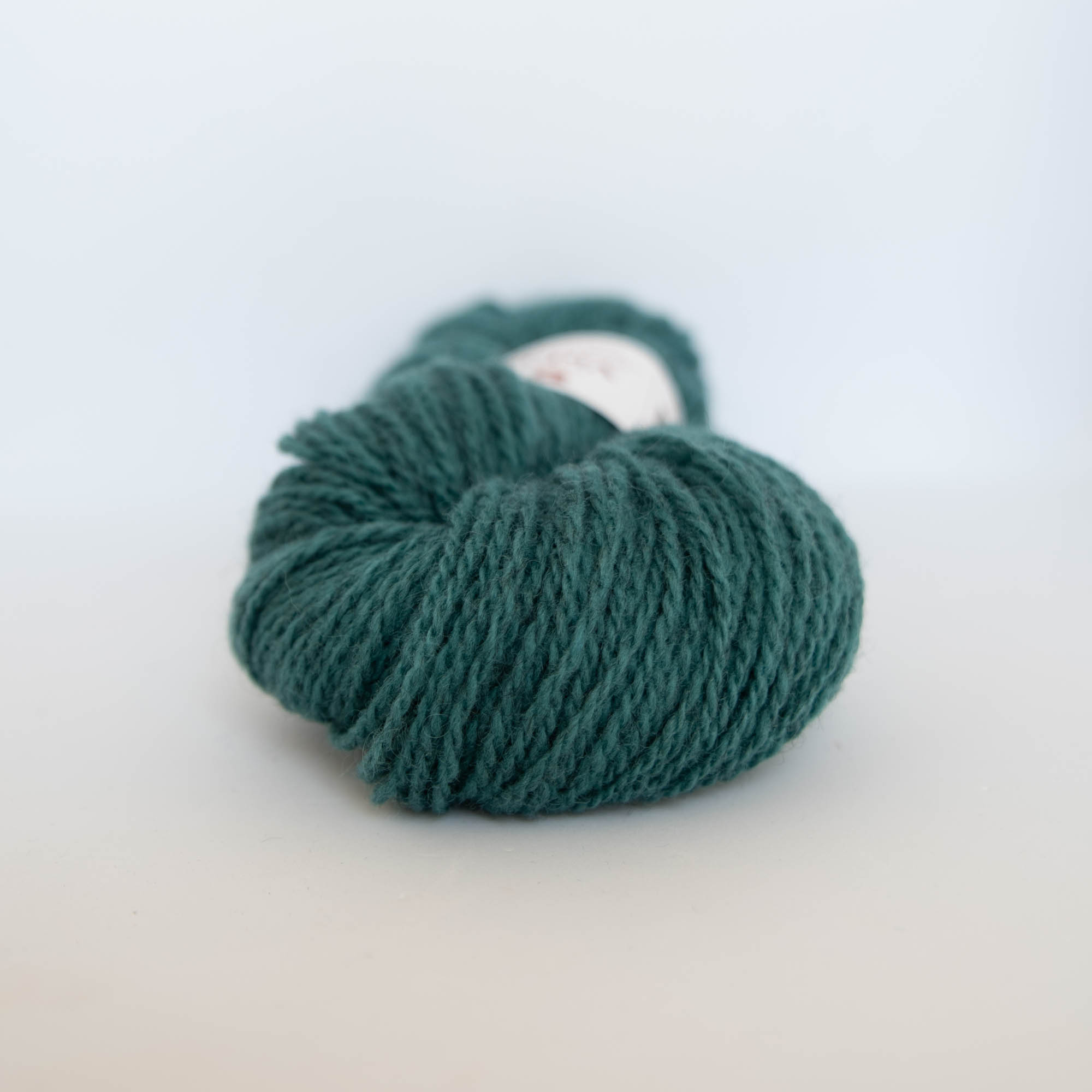Vidde lamullgarn, petrolgrønn