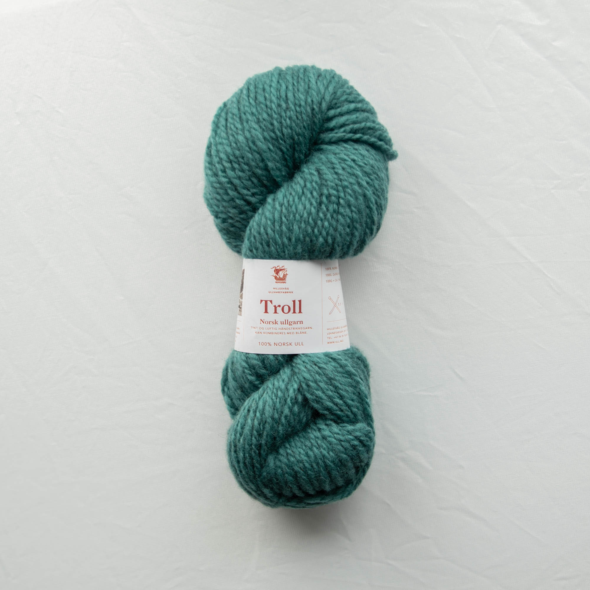 Troll melert, petrolgrønn - Bilde 2