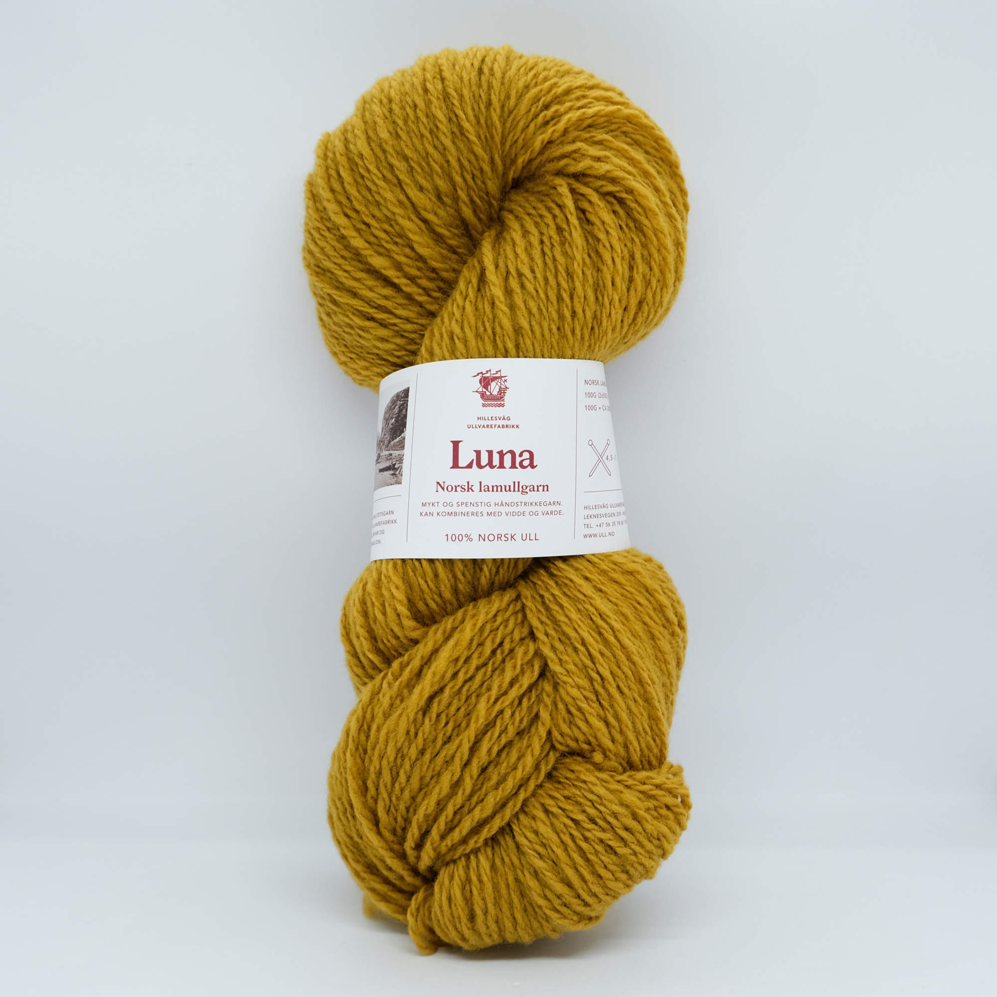 Luna lamullgarn, sennep * - Bilde 2