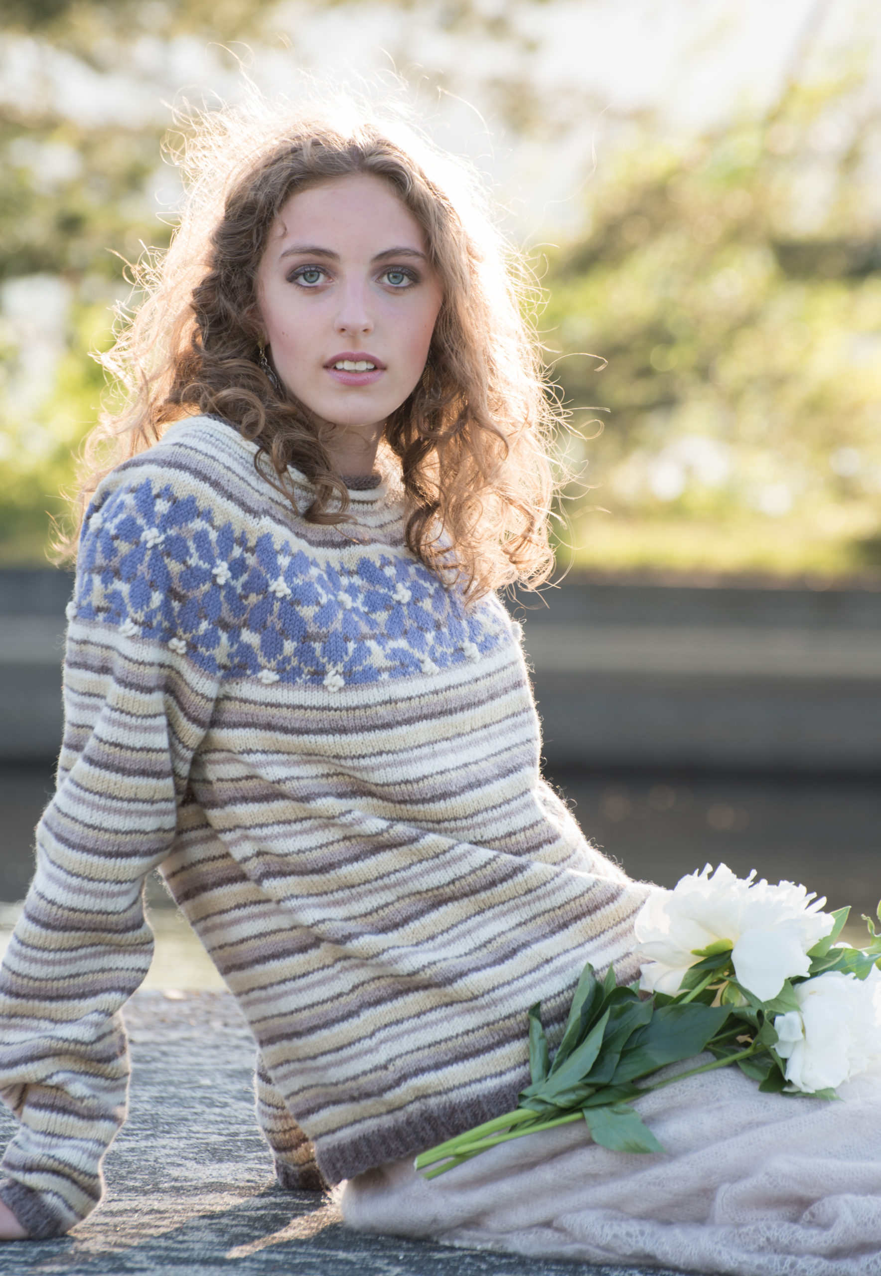 Blåveisgenser - Kari Hestnes - Bilde 2