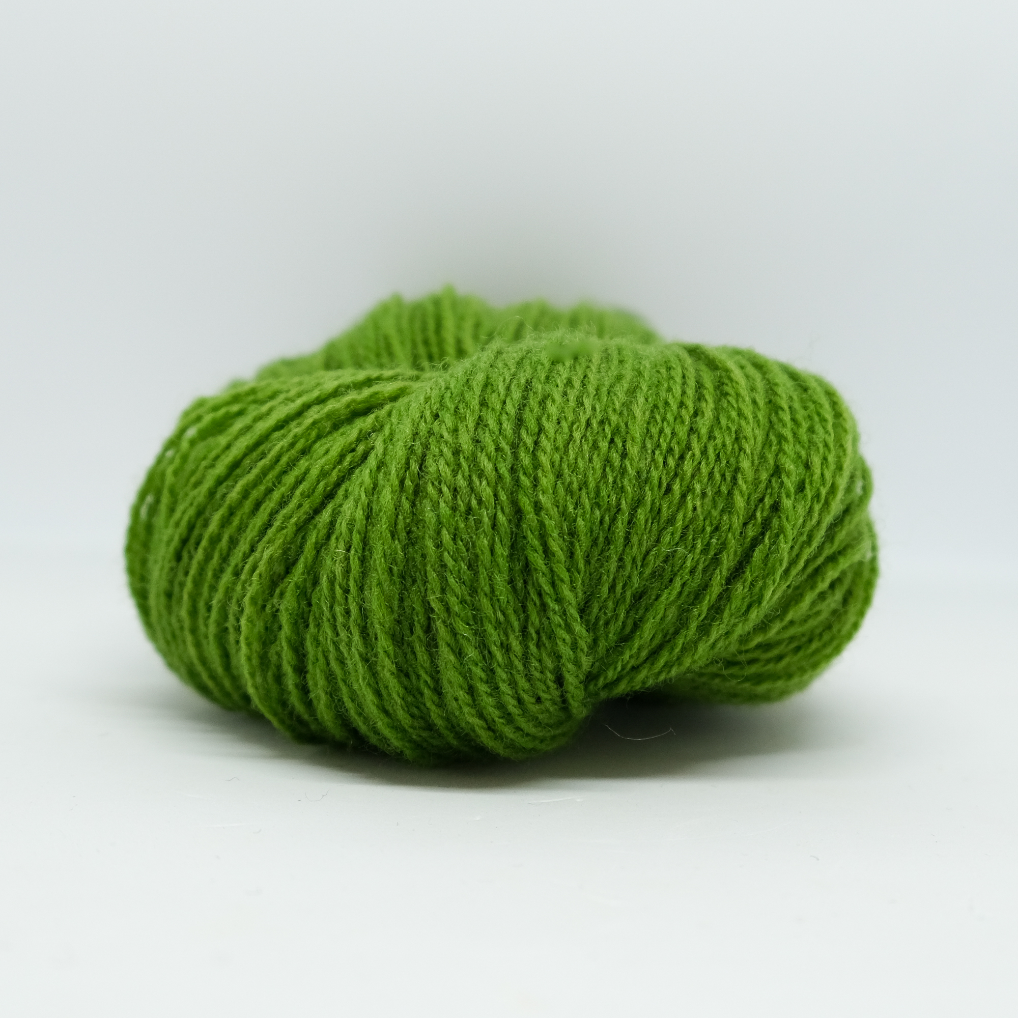 Vilje lamullgarn, grønn - Bilde 2