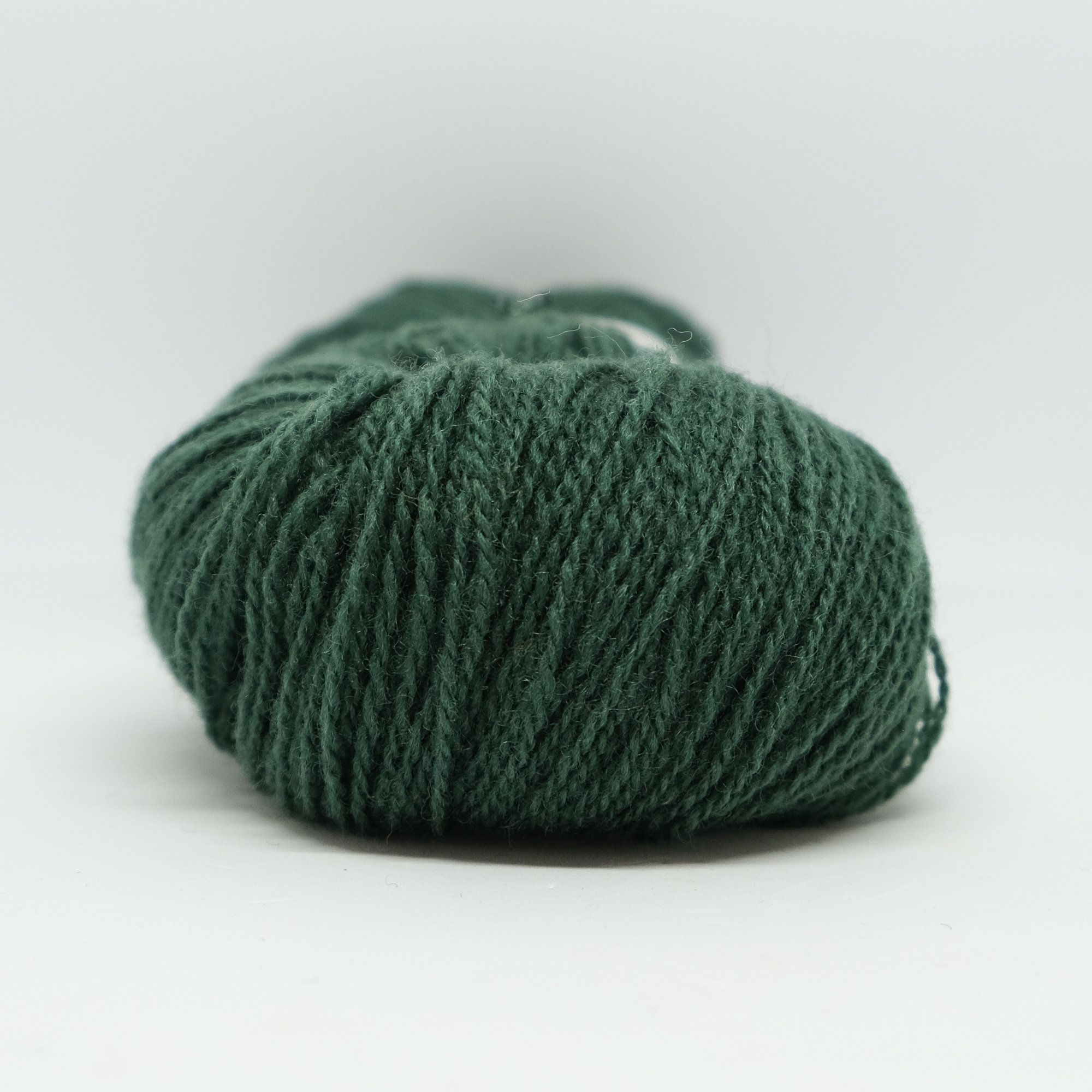 Vilje lamullgarn, dyp grønn - Bilde 2