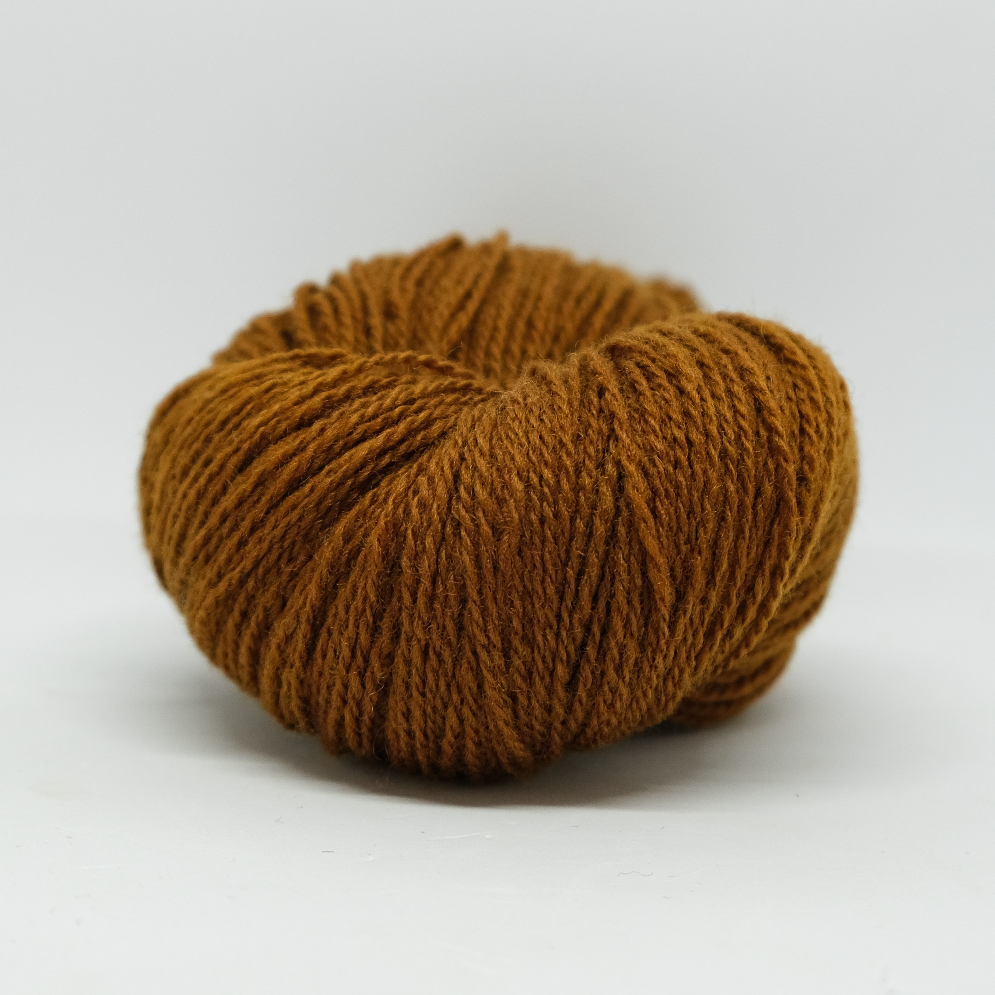 Vilje lamullgarn, okerbrun - Bilde 2