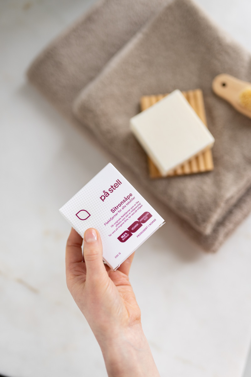 På stell - Sitronsåpe, 230g - Bilde 3