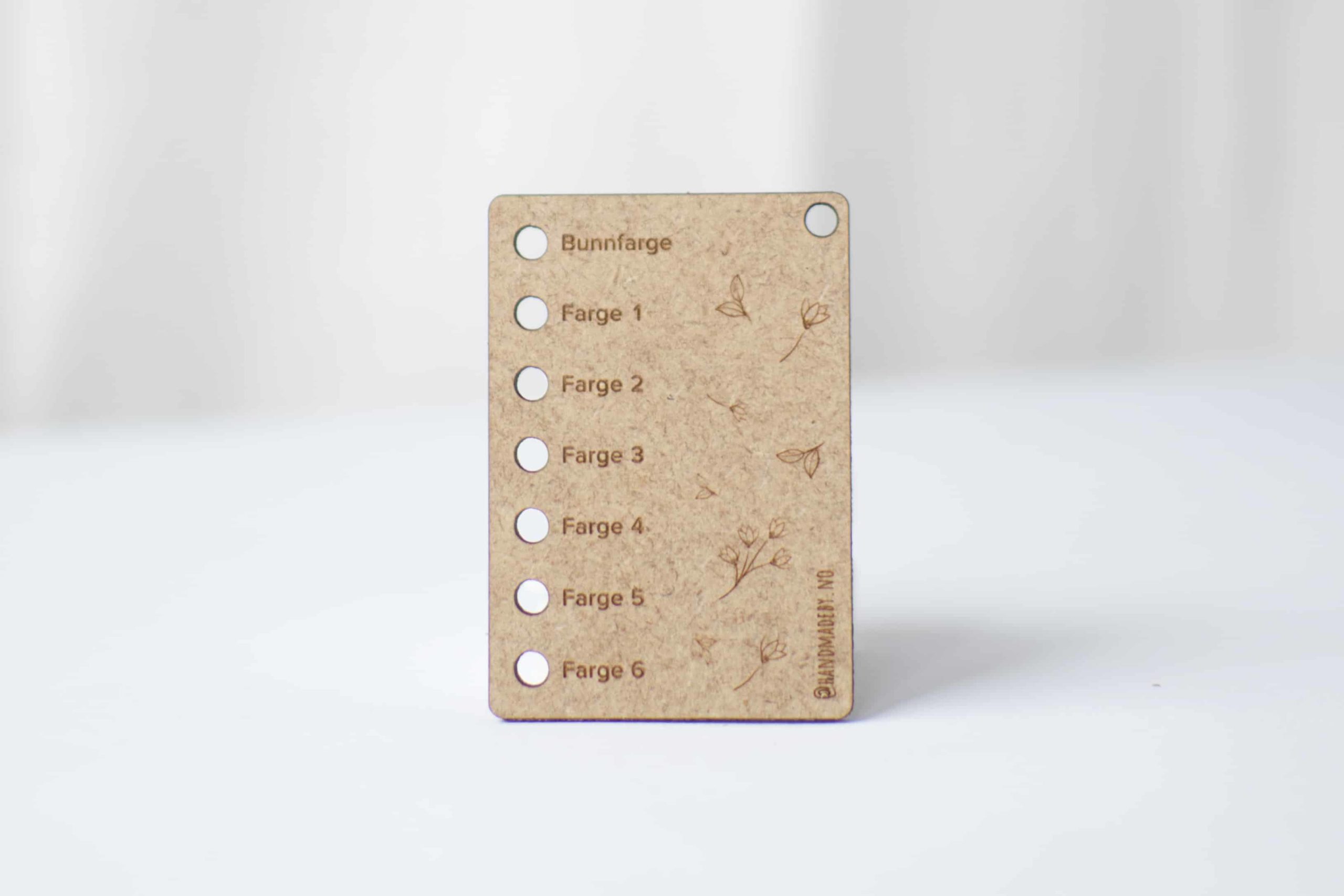 Handmade by - Mini fargekort - Bilde 2