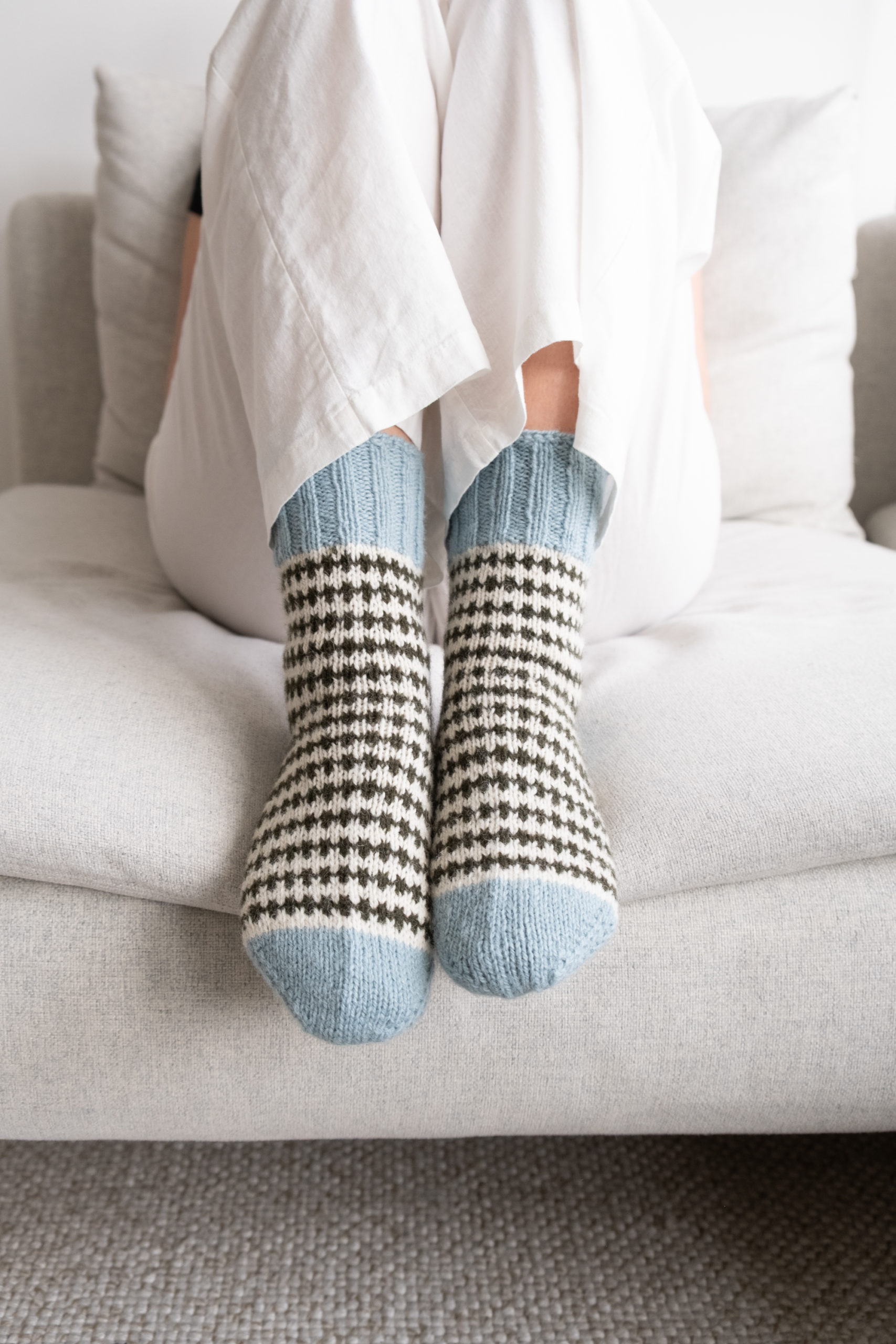 Heim sokker (garnpakke) - norsk | english