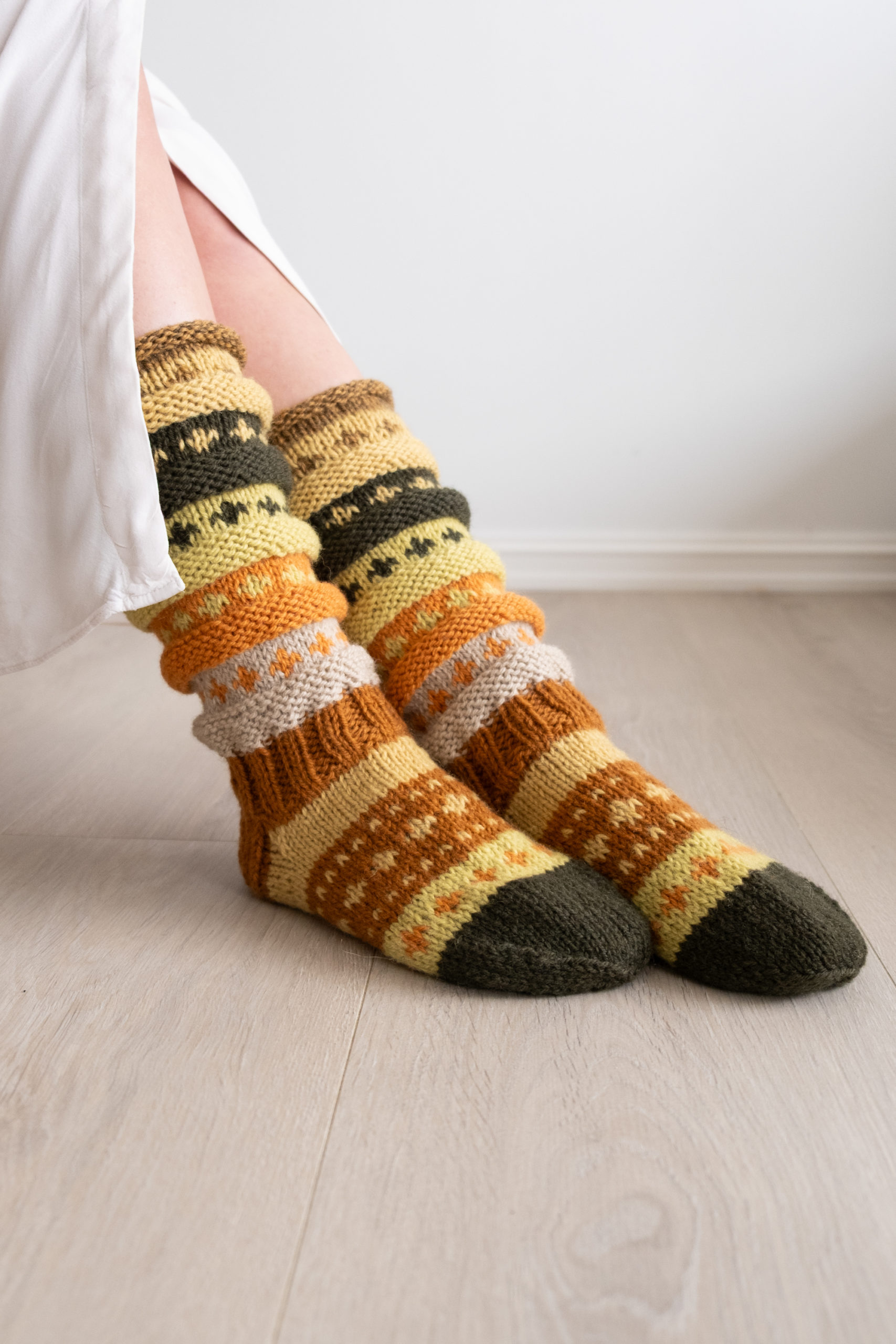 Høstsokken (garnpakke) - norsk | english - Bilde 3