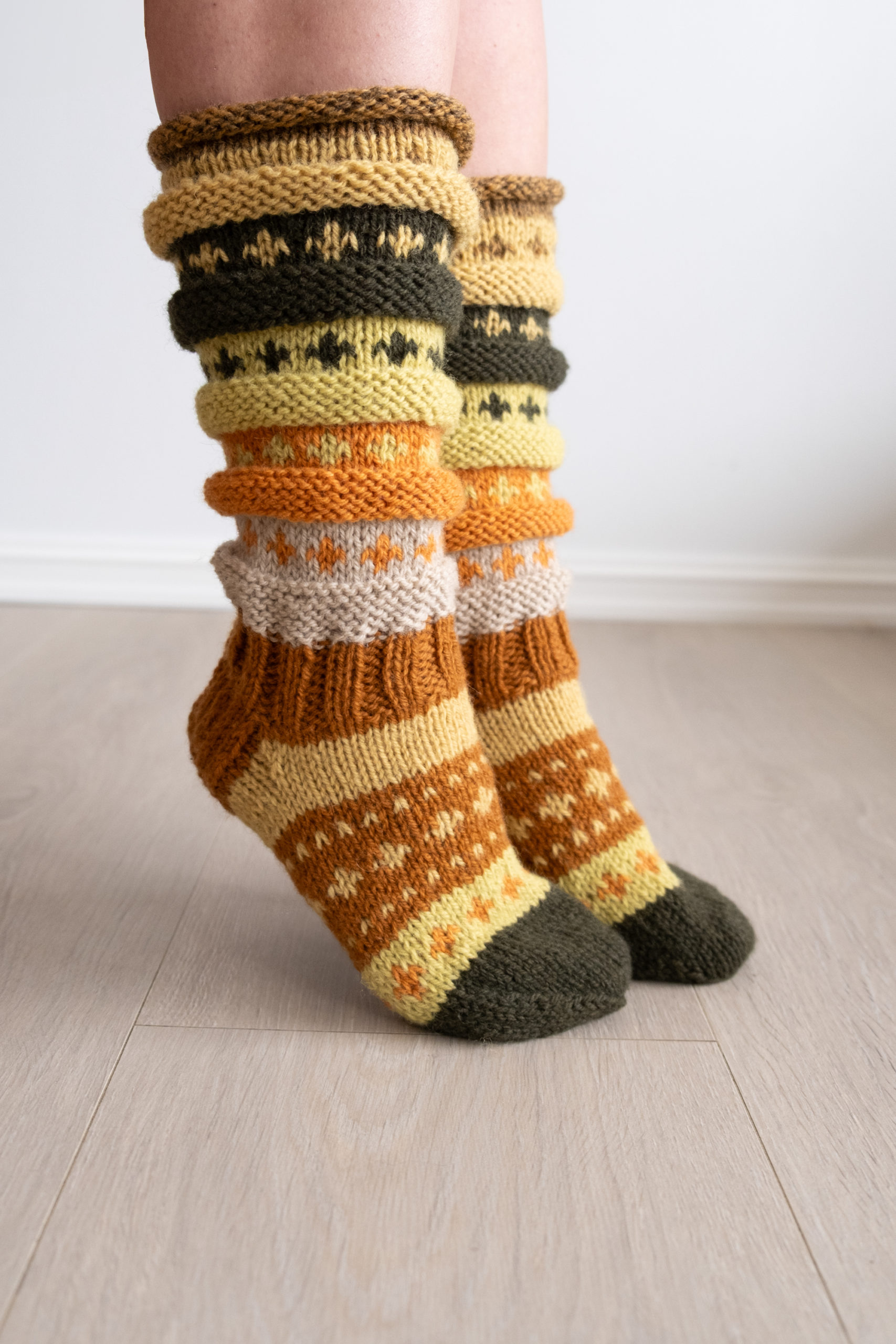 Høstsokken (garnpakke) - norsk | english - Bilde 2