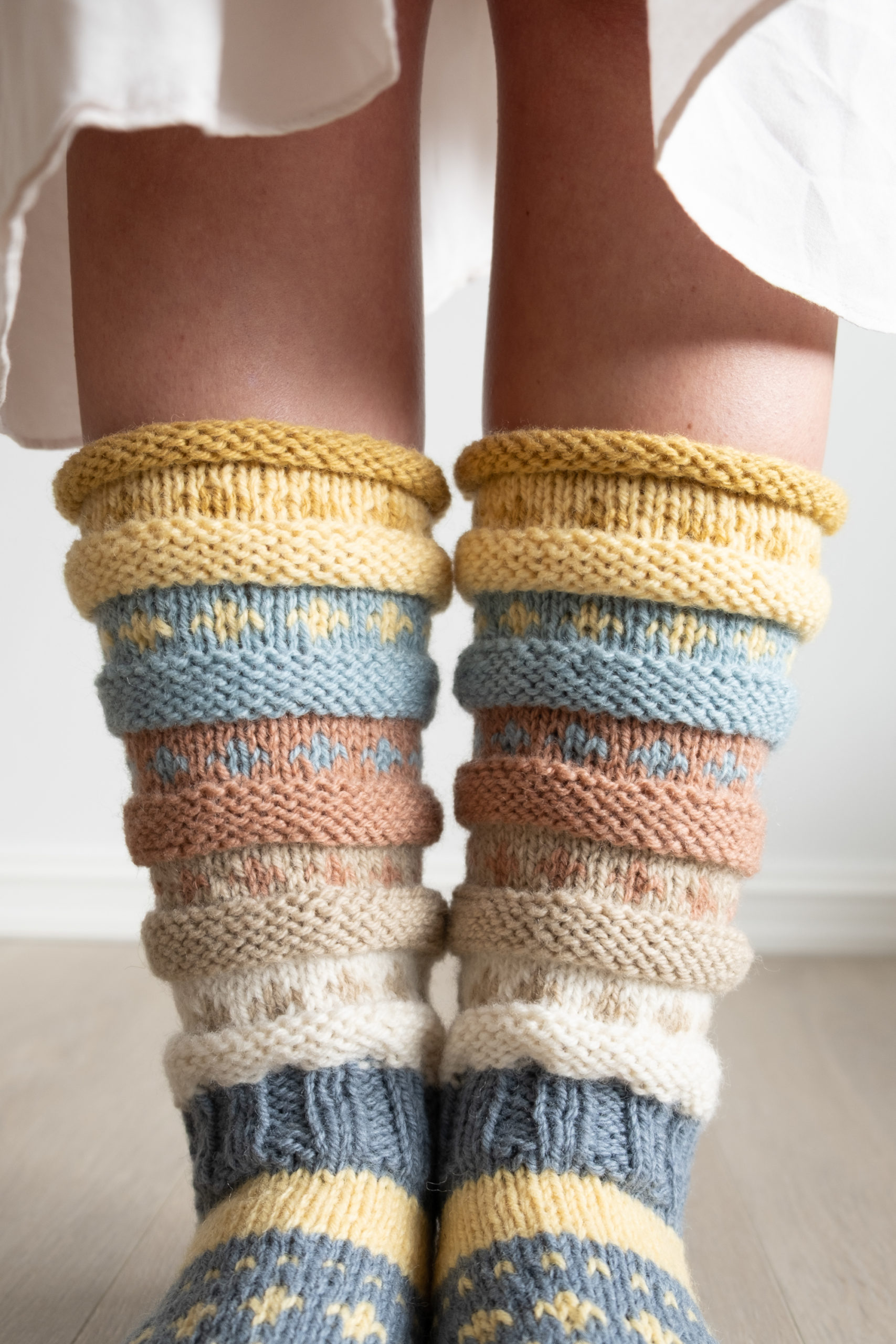 Pastellsokken (garnpakke) - norsk | english - Bilde 3