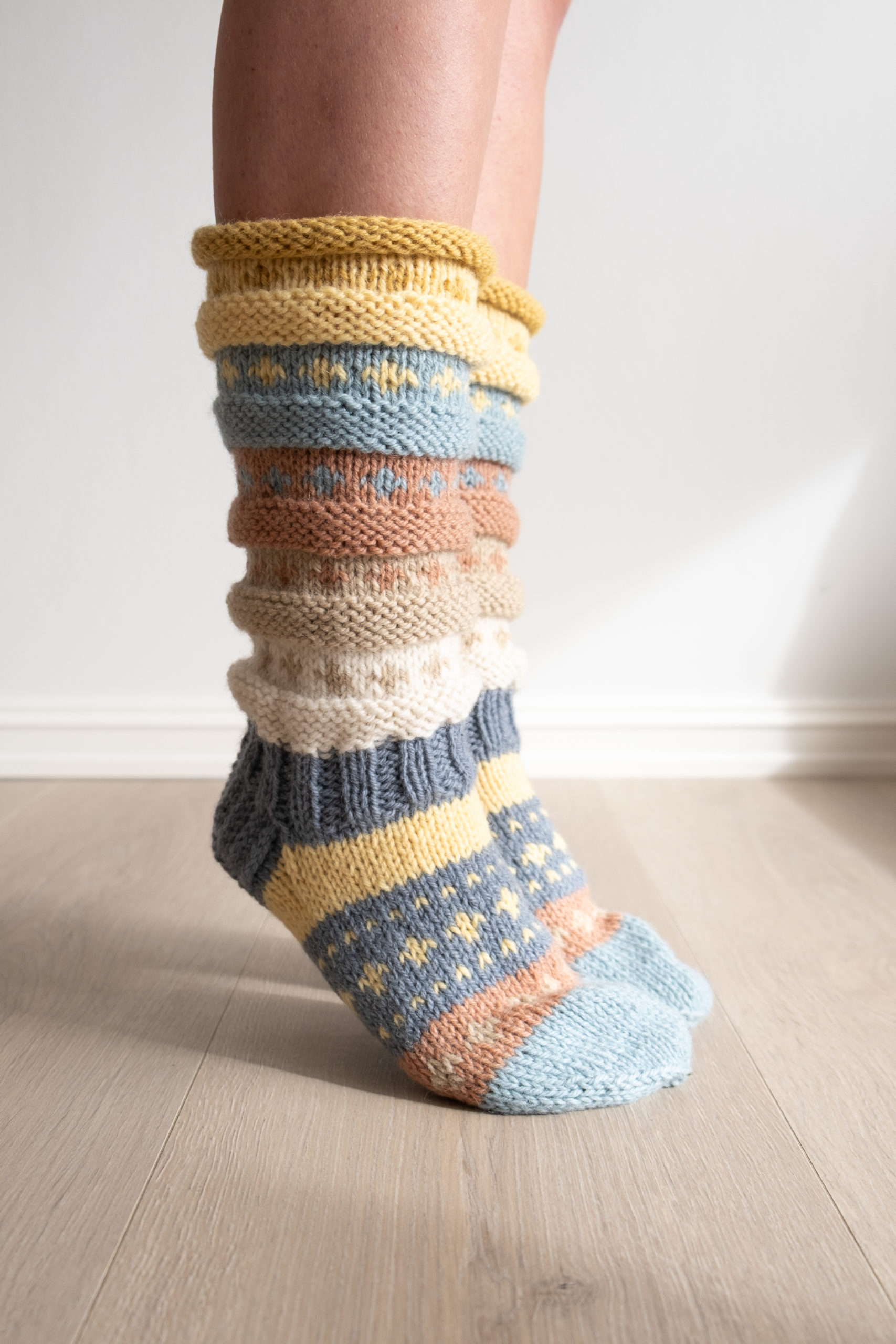 Pastellsokken (garnpakke) - norsk | english - Bilde 2