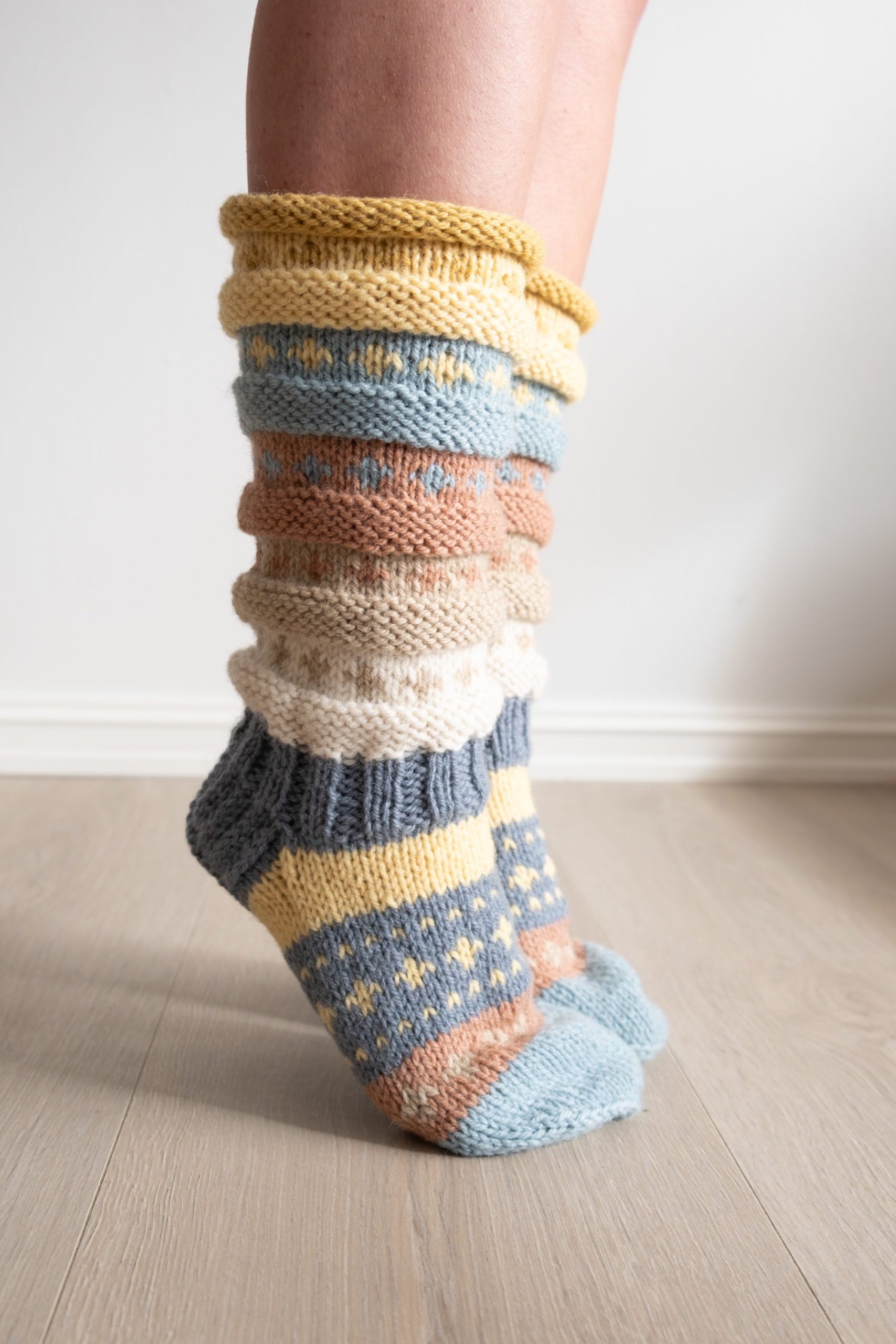 Pastellsokken (garnpakke) - norsk | english - Bilde 4