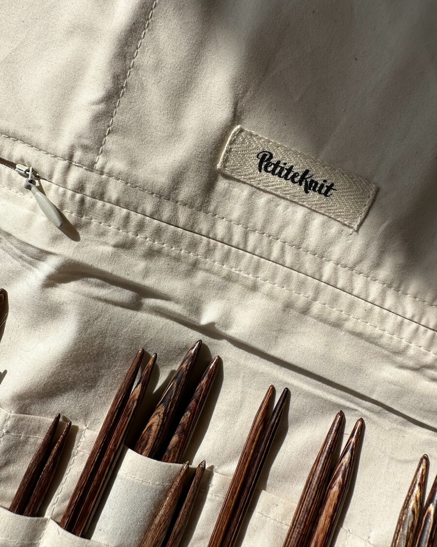 PetiteKnit - Knitter`s Needle Case, utskiftbare pinner - Bilde 5