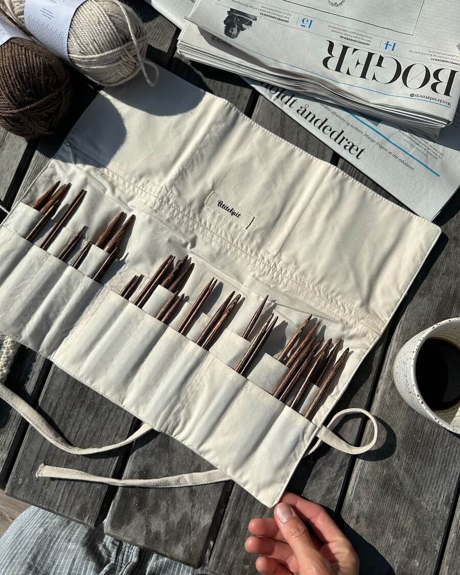 PetiteKnit - Knitter`s Needle Case, utskiftbare pinner - Bilde 3