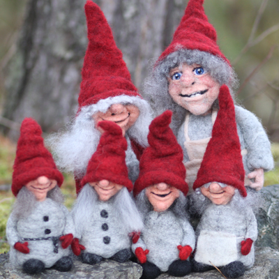 Røde nisser til jul...