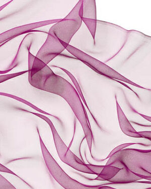 Silkechiffon 110 cm - 18 g/m, lilla