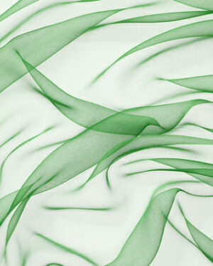 Silkechiffon 110 cm - 18 g/m, mintgrønn