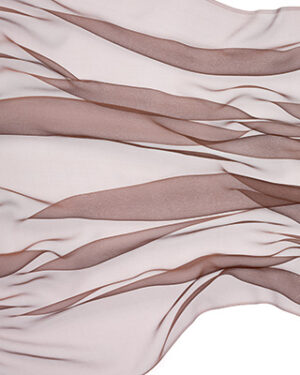 Silkechiffon 110 cm - 18 g/m, cappucino