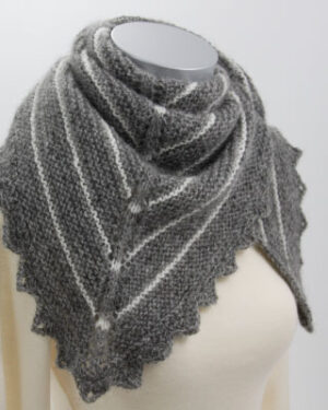 Trekantsjal i Pelsull